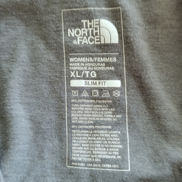 The North Face Women's Gray Sunset Scoop Neck Tee Size XL - Picture 5 of 5